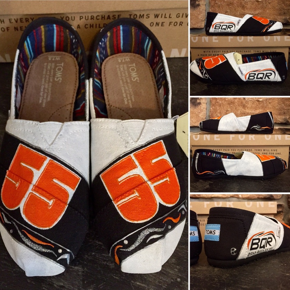 Sprint Car Racing custom hand painted TOMS